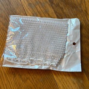 Fancy face mask from Michael’s bridal